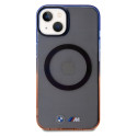 BMW pouzdro Gradient Bumper MagSafe pro iPhone 15 Plus / 14 Plus – šedé