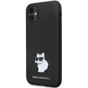 Kryt Karl Lagerfeld KLHCN61SMHCNPK iPhone 11/XR černý