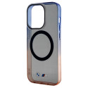 BMW pouzdro Gradient Bumper MagSafe pro iPhone 15 Pro Max – šedé