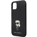 Kryt Karl Lagerfeld KLHCN61SMHKNPK iPhone 11 / XR - černý