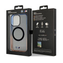 BMW pouzdro Gradient Bumper MagSafe pro iPhone 15 Pro Max – šedé