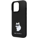 Kryt Karl Lagerfeld KLHCP13LSMHCNPK iPhone 13 Pro/13 - černý