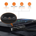 Choetech SC008 solar foldable charger 120W DC / USB-C / 2x USB-A - black