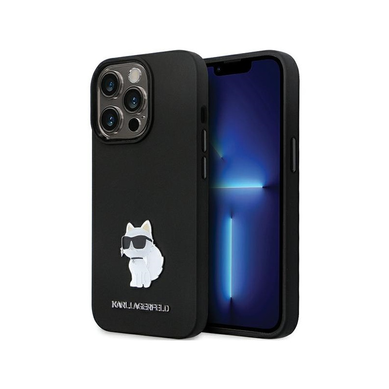 Pouzdro Karl Lagerfeld KLHCP14LSMHCNPK pro iPhone 14 Pro - černé