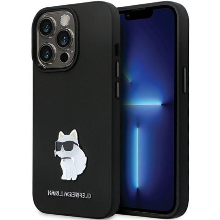 Pouzdro Karl Lagerfeld KLHCP14LSMHCNPK pro iPhone 14 Pro černé