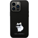 Pouzdro Karl Lagerfeld KLHCP14LSMHCNPK pro iPhone 14 Pro černé