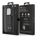 BMW pouzdro Grip Hot Stamp pro iPhone 15 Pro – černé