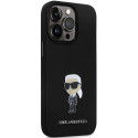 Kryt Karl Lagerfeld KLHCP14LSMHKNPK iPhone 14 Pro - černý