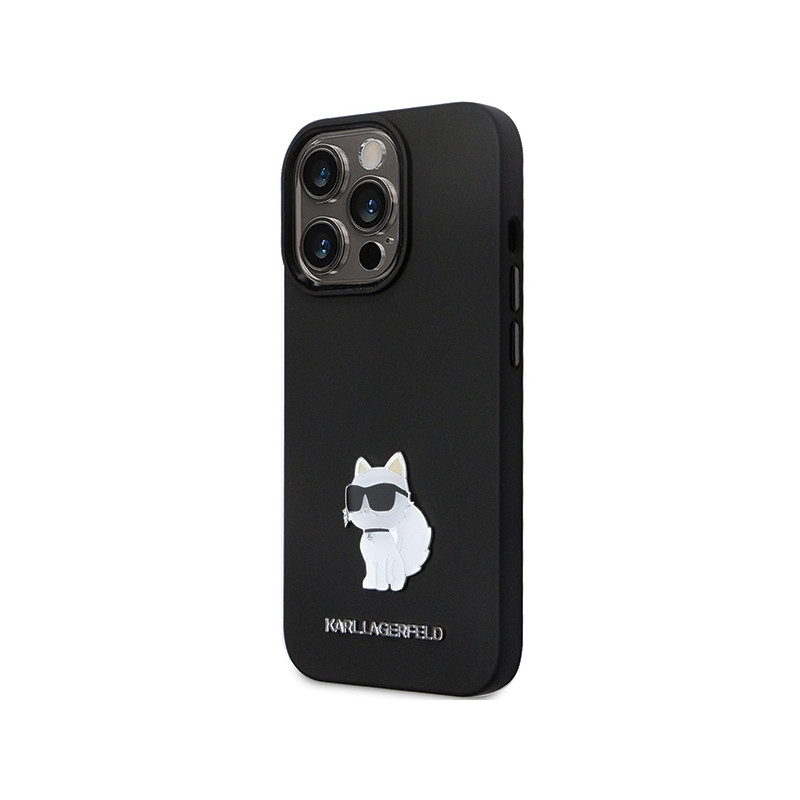 Kryt Karl Lagerfeld KLHCP14XSMHCNPK pro iPhone 14 Pro Max - black