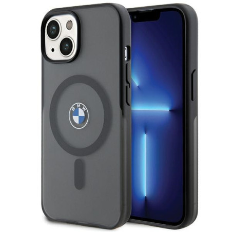 BMW pouzdro IML Signature MagSafe pro iPhone 15 Plus / 14 Plus – černé