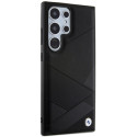 BMW BMHCS24L23RCGPK hardcase Signature Leather Crossing Lines pro S24 Ultra S928 – černé