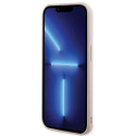 Kryt Karl Lagerfeld 3D Rubber Glitter Logo iPhone 15 Pro – růžový