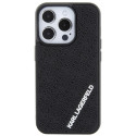 Kryt Karl Lagerfeld 3D Rubber Multi Logo iPhone 15 Pro - černý