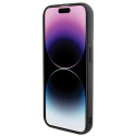 Kryt Karl Lagerfeld 3D Rubber Multi Logo iPhone 15 Pro - černý