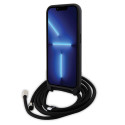 Karl Lagerfeld crossbody pouzdro iPhone 15 Pro černé