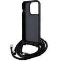 Karl Lagerfeld crossbody pouzdro iPhone 15 Pro černé