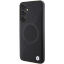 BMW BMHMS24M23RTPK S24+ S926 černé/černé hardcase Signature Leather Half Textured & Circle MagSafe