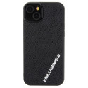 Kryt Karl Lagerfeld 3D Rubber Multi Logo iPhone 15 Plus černý