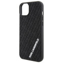 Kryt Karl Lagerfeld 3D Rubber Multi Logo iPhone 15 Plus černý