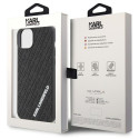 Kryt Karl Lagerfeld 3D Rubber Multi Logo iPhone 15 Plus černý