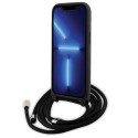 Kryt Karl Lagerfeld Crossbody Saffiano Metal Pin pro iPhone 15 Plus -