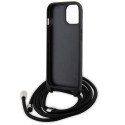 Kryt Karl Lagerfeld Crossbody Saffiano Metal Pin pro iPhone 15 Plus -