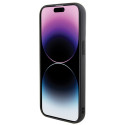 Kryt Karl Lagerfeld 3D Rubber Logo pro iPhone 15 – černý
