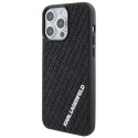 Kryt Karl Lagerfeld 3D Rubber Multi Logo iPhone 15 Pro Max - černý