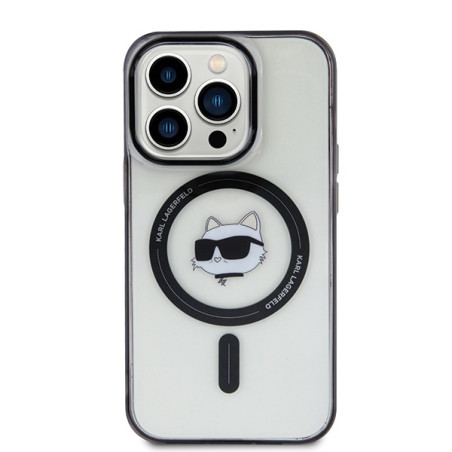 Kryt Karl Lagerfeld IML Choupette's Head MagSafe pro iPhone 15 Pro