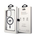 Kryt Karl Lagerfeld IML Choupette's Head MagSafe pro iPhone 15 Pro