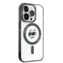 Kryt Karl Lagerfeld IML Choupette's Head MagSafe pro iPhone 15 Pro