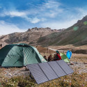 Choetech SC010 solární cestovní nabíječka skládací 160W - černá
