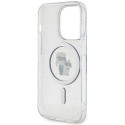 Kryt Karl Lagerfeld KARL&CHOUPETTE Glitter iPhone 15 Pro (MagSafe) tra
