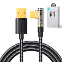 Joyroom Gaming Cable S-UC027A6 USB-C (angled) / USB-A (straight) 3A 1.2 m - black