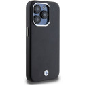 BMW pouzdro Signature Wrapped Metal MagSafe pro iPhone 14 Pro – černé