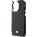 BMW pouzdro Signature Wrapped Metal MagSafe pro iPhone 14 Pro – černé