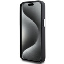 BMW pouzdro Signature Wrapped Metal MagSafe pro iPhone 14/15/13 – černé