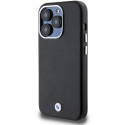 BMW pouzdro Signature Wrapped Metal MagSafe pro iPhone 14 Pro Max – černé