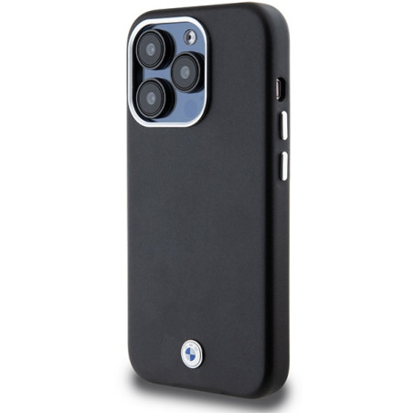 BMW pouzdro Signature Wrapped Metal MagSafe pro iPhone 14 Pro Max – černé