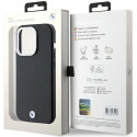 BMW pouzdro Signature Wrapped Metal MagSafe pro iPhone 14 Pro Max – černé