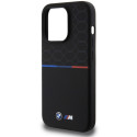 BMW M Silicone Pattern MagSafe kryt pro iPhone 15 Pro – černý