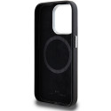 BMW pouzdro Signature Wrapped Metal MagSafe pro iPhone 15 Pro – černé