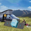 Choetech SC017 400W Light-weight Solar Charger Pannel Black