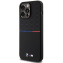 BMW pouzdro M Silicone Pattern MagSafe pro iPhone 15 Pro Max – černé