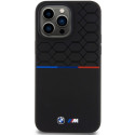 BMW pouzdro M Silicone Pattern MagSafe pro iPhone 15 Pro Max – černé
