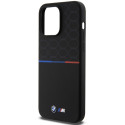 BMW pouzdro M Silicone Pattern MagSafe pro iPhone 15 Pro Max – černé