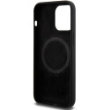 BMW pouzdro M Silicone Pattern MagSafe pro iPhone 15 Pro Max – černé