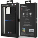 BMW pouzdro M Silicone Pattern MagSafe pro iPhone 15 Pro Max – černé