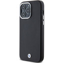 BMW MagSafe pouzdro Signature Wrapped Metal pro iPhone 15 Pro Max – černé