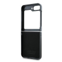BMW pouzdro Carbon Blue Line pro Samsung Galaxy Z Flip 6 – černé